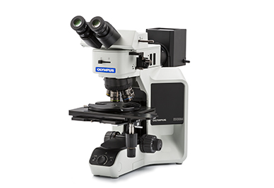 Microscope BX53 offrant des images de haute qualité pour les échantillons géologiques