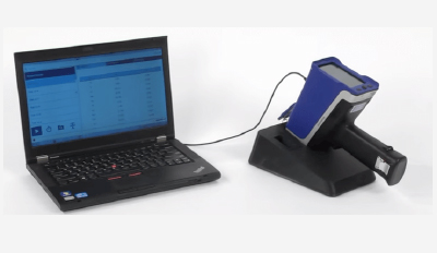 Charge up your analyzer in the Docking Station