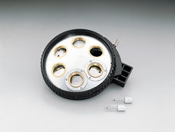 Sextuple tourelle porte-objectifs de microscope rotative à centrage U-P6RE