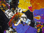 Polarized Observation of Biotite Granite