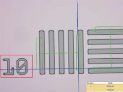 Řešení pro automatické měření (struktura křemíkové desky)