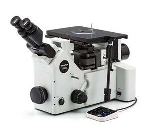 Typical equipment configuration: inverted metallurgical microscope, 10× metallurgical objective lens, and a high-resolution microscope camera
