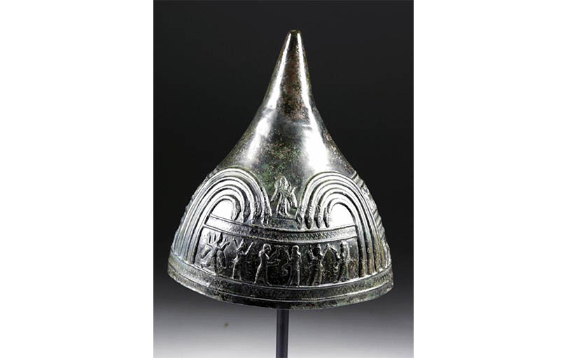 An Urartu bronze helmet tested by Artemis Labs