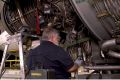 Aircraft engine inspection using a borescope and digital turning tool